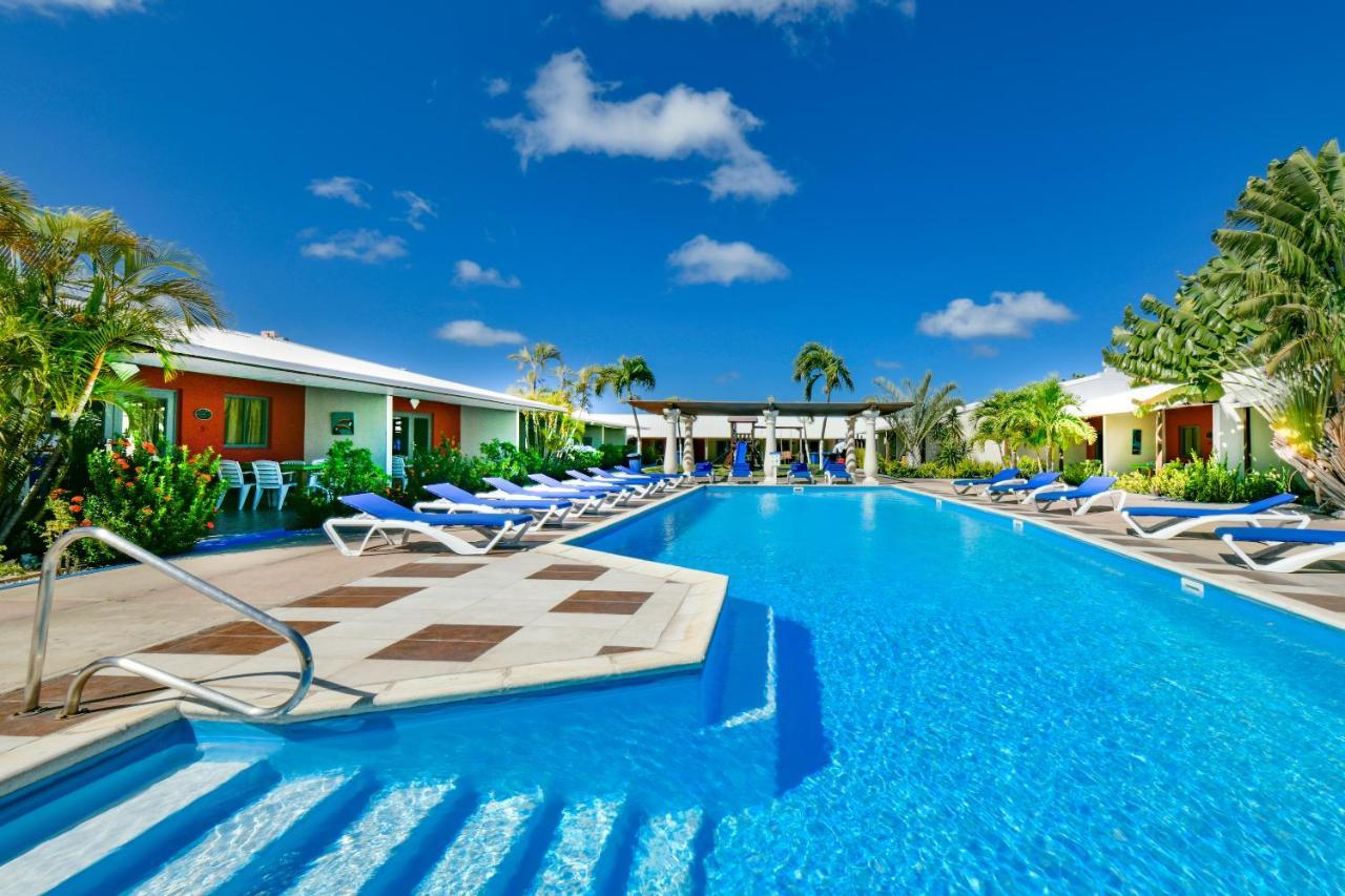 Aruba Blue Village Hotel And Apartments パームビーチ エクステリア 写真