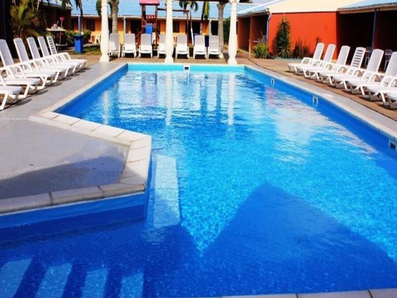 Aruba Blue Village Hotel And Apartments パームビーチ エクステリア 写真